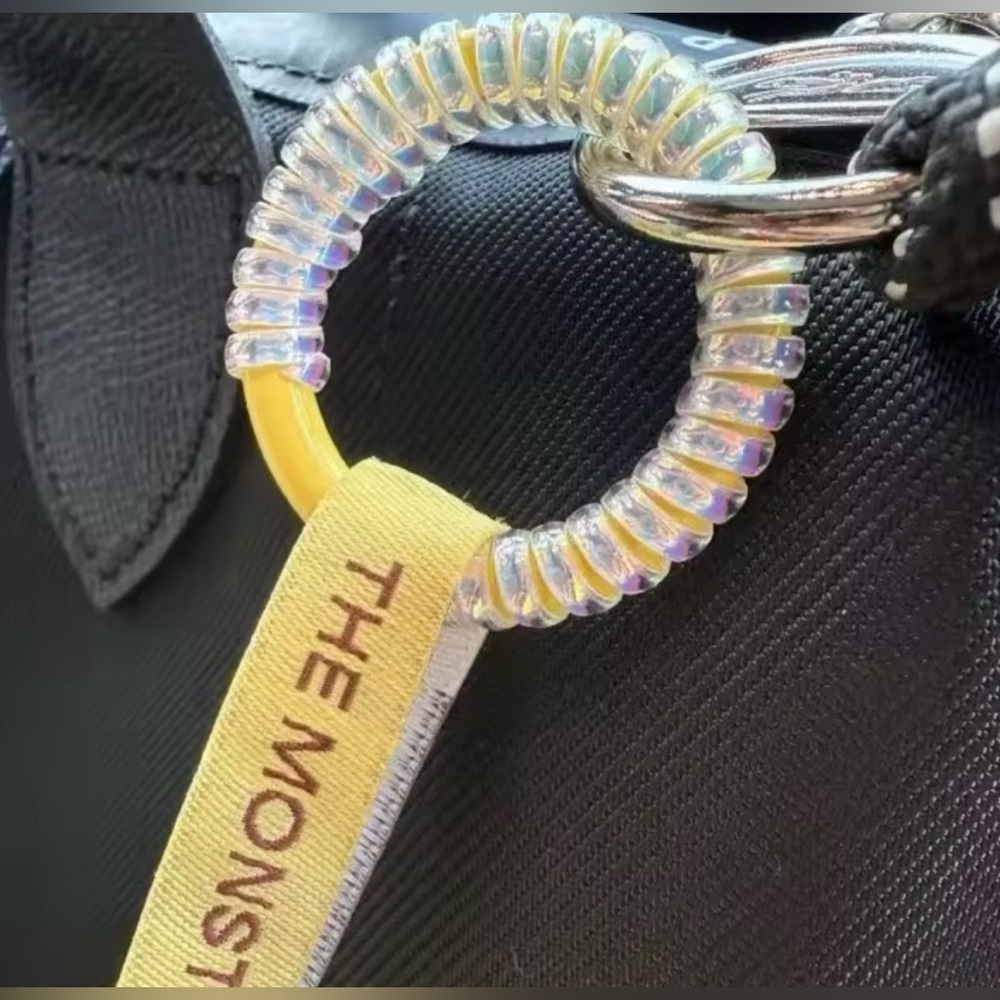 Labubu Keyring Protector - Pearl White
